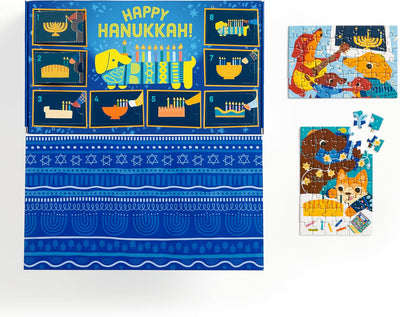 Happy Hanukkah!- 8 Days Of Puzzles Calendar