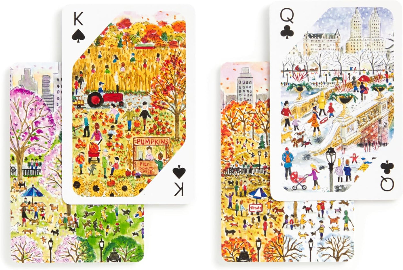 Michael Storrings Four Seasons Playing Cards Set