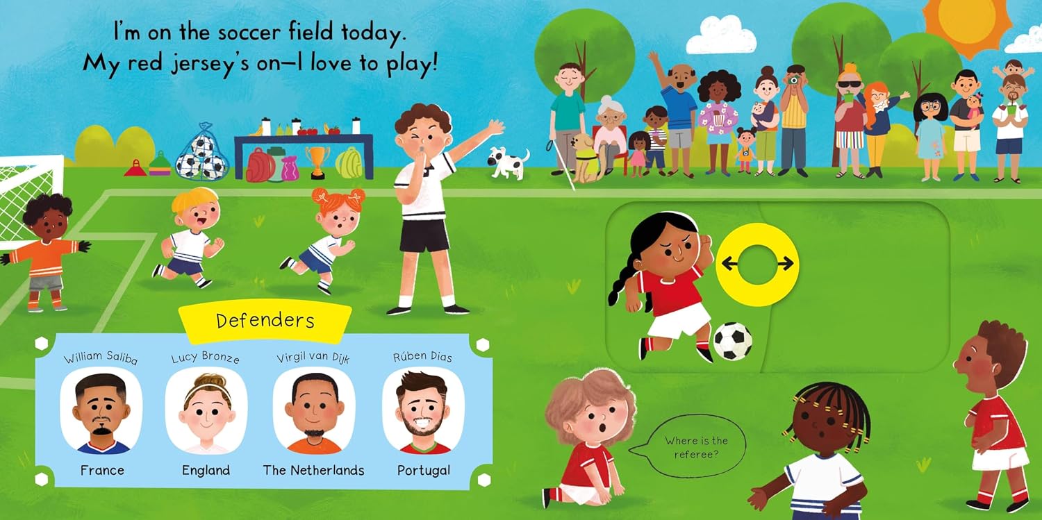 I Love Soccer: A Push, Pull, Slide Book