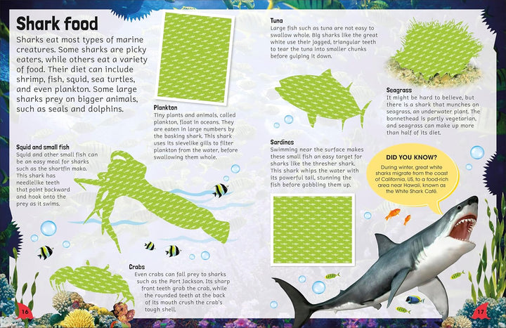 Sticker Encyclopedia: Sharks