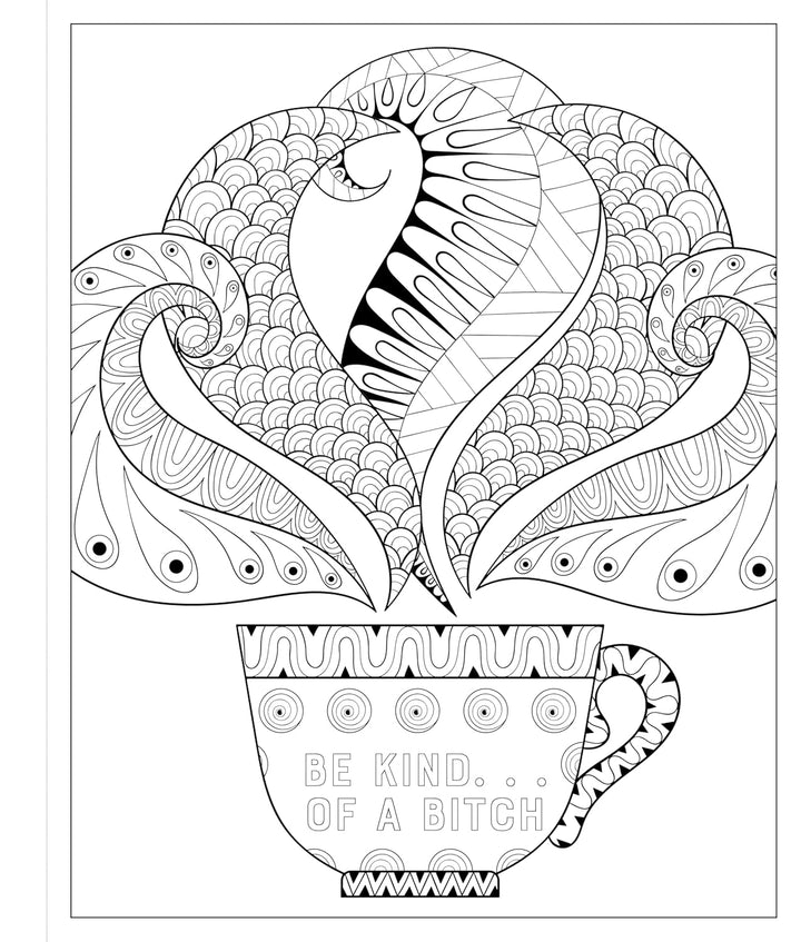 Live, Laugh, F*ck Off Coloring Book - Just Fabulous Palm Springs