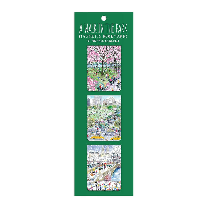 Michael Storrings Walk In The Park Magnetic Bookmarks