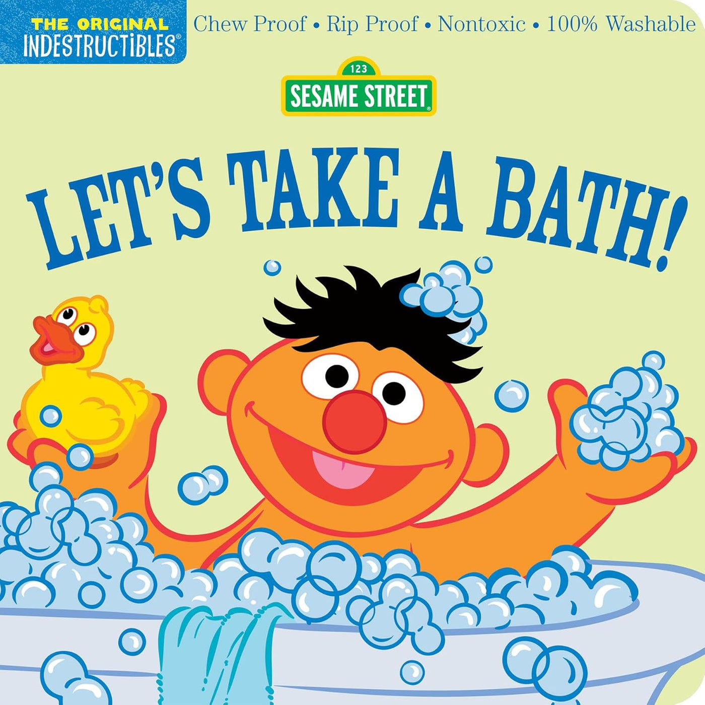 Indestructibles: Sesame Street: Let's Take A Bath