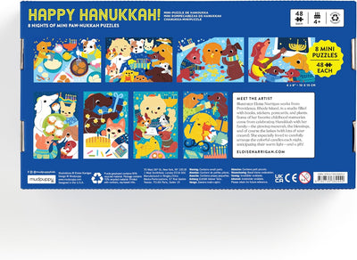 Happy Hanukkah!- 8 Days Of Puzzles Calendar