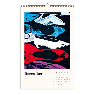 Andy Warhol 2025 Wall Calendar