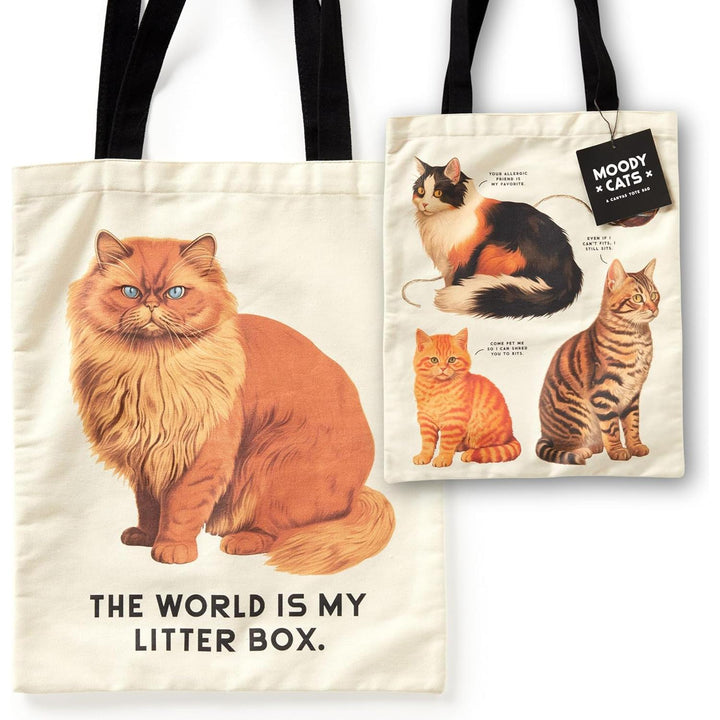 Moody Cats Tote Bag
