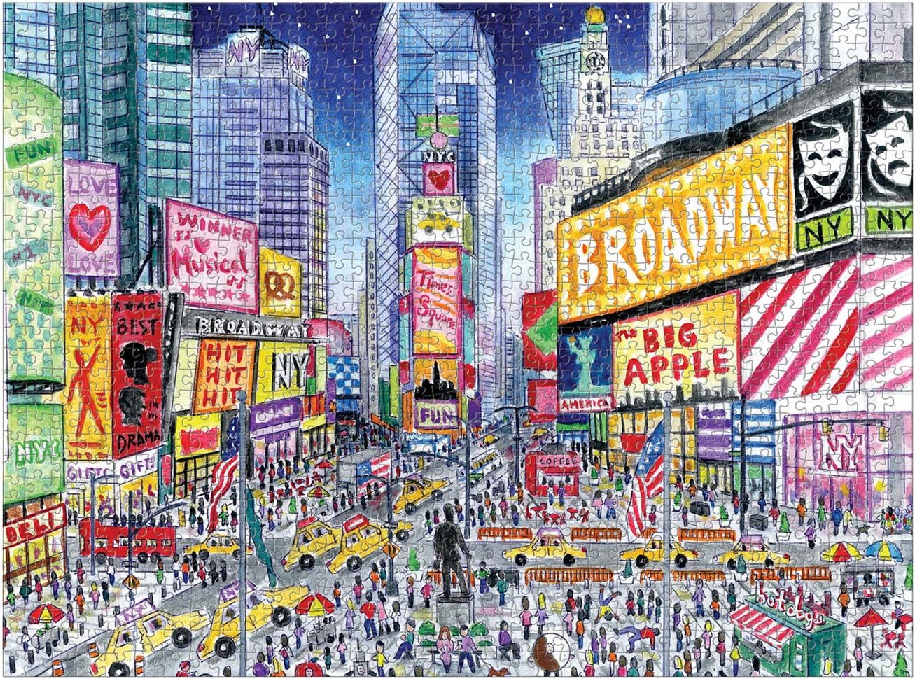 Michael Storrings Times Square 1000 Piece Puzzle