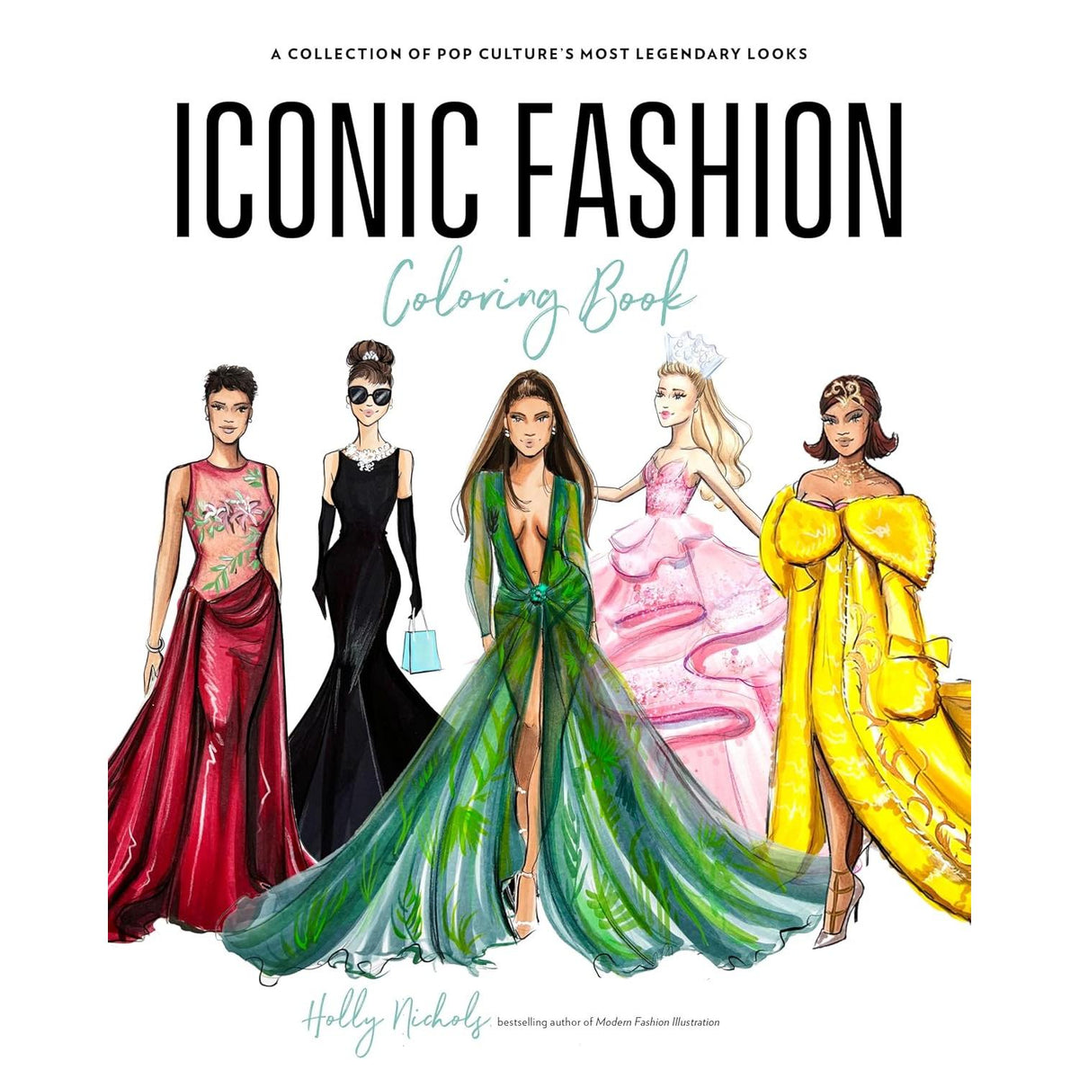 Iconic Fashion Coloring Book