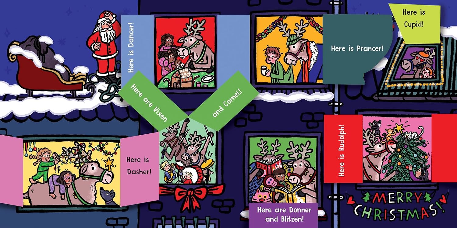 Hide-And-Seek Santa: A Lift-The-Flap Book