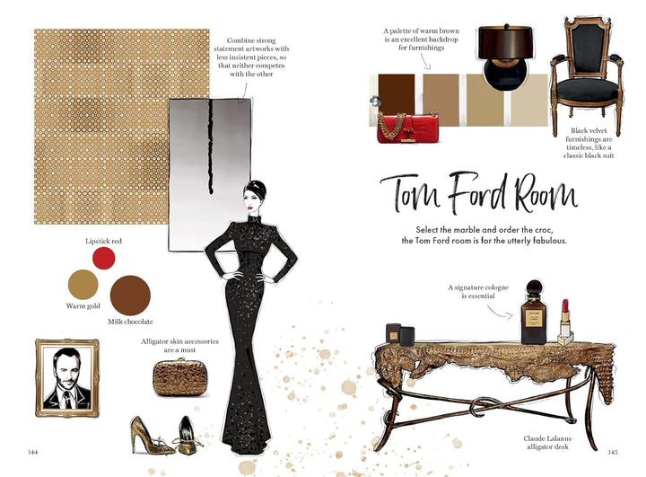 Fashion House: Illustrated Interiors from the Icons of Style
