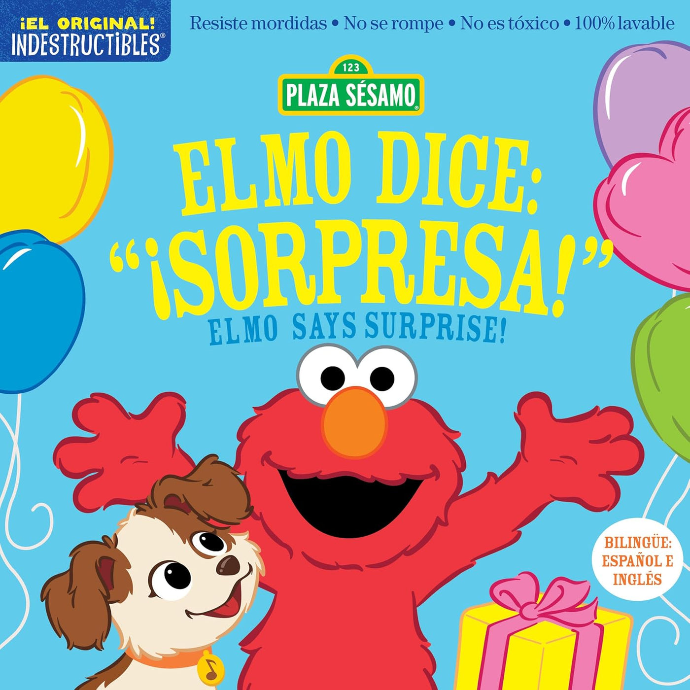 Indestructibles: Sesame Street: Elmo Dice Sorpresa!