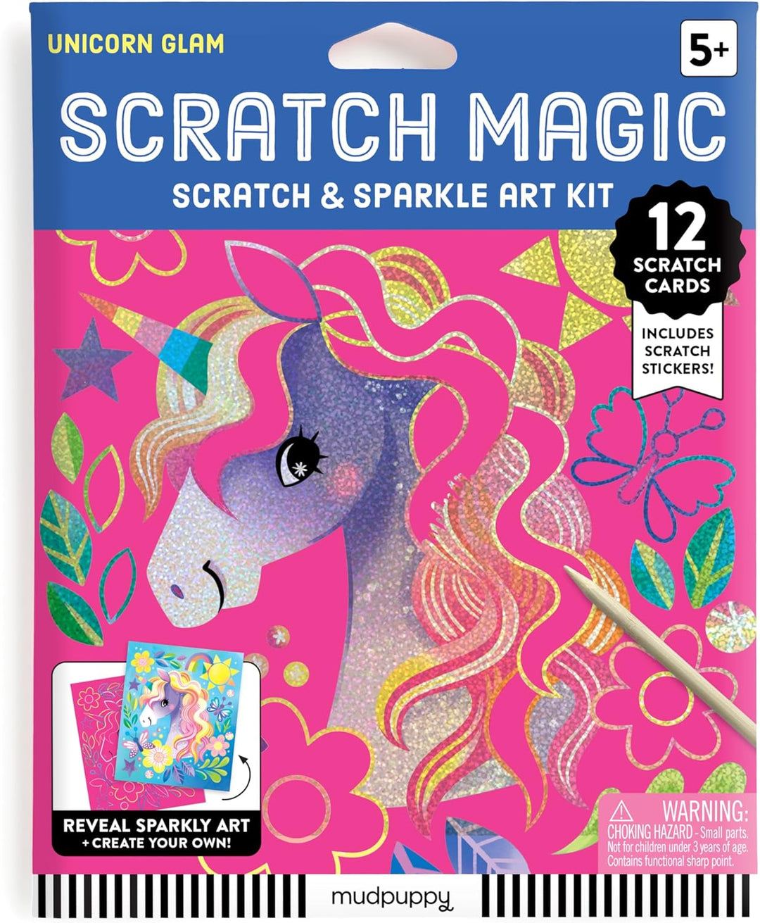 Unicorn Magic - Scratch & Sparkle Art Activity Kit