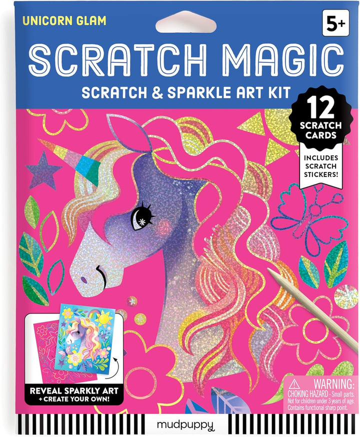 Unicorn Magic - Scratch & Sparkle Art Activity Kit