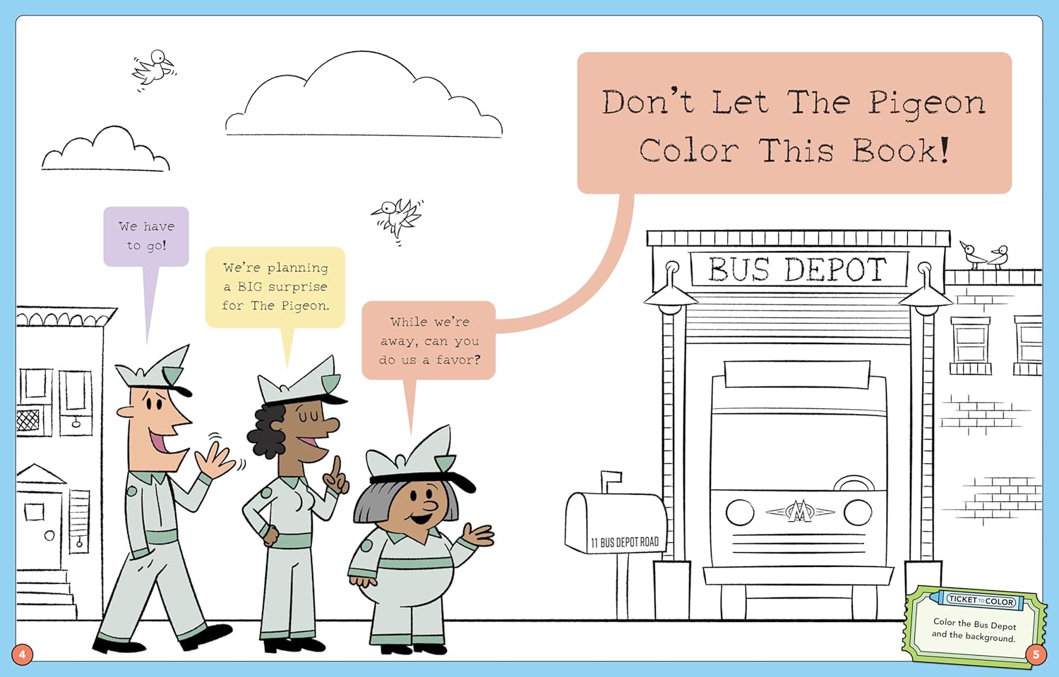 Don't Let This Pigeon Color This Book! - Just Fabulous Palm Springs