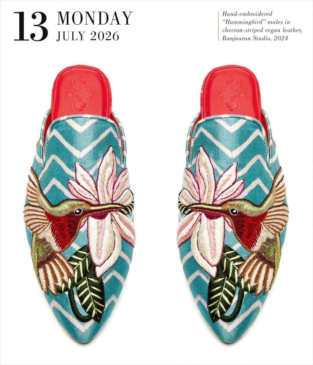Page-A-Day Gallery Calendar 2026: Shoes