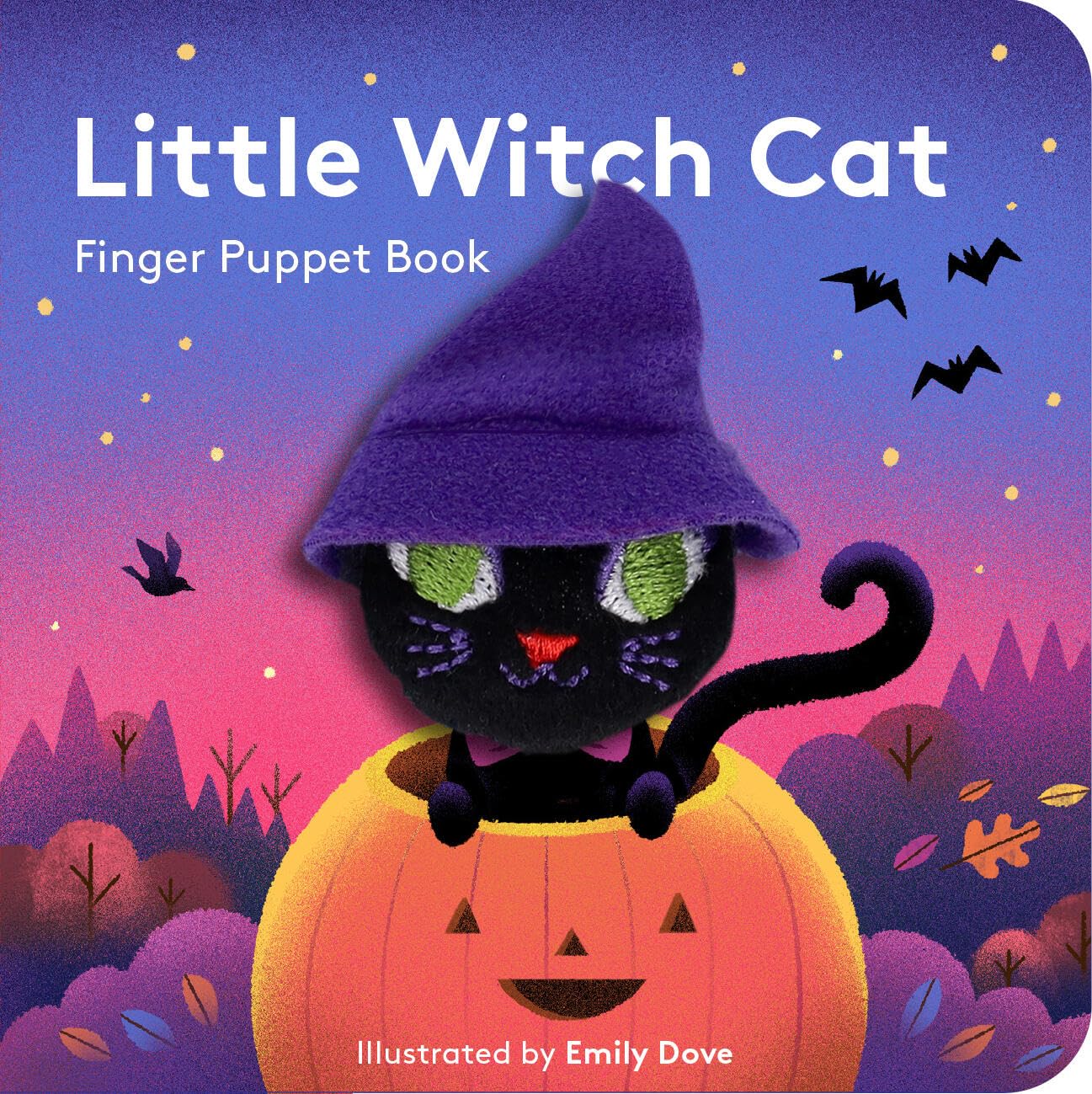 Little Witch Cat Puppet Book