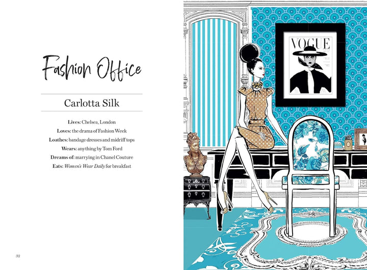 Fashion House: Illustrated Interiors from the Icons of Style