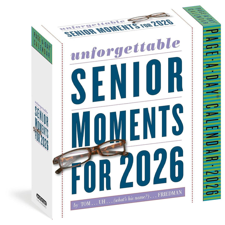 Page-A-Day Calendar 2026: Unforgettable Senior Moments