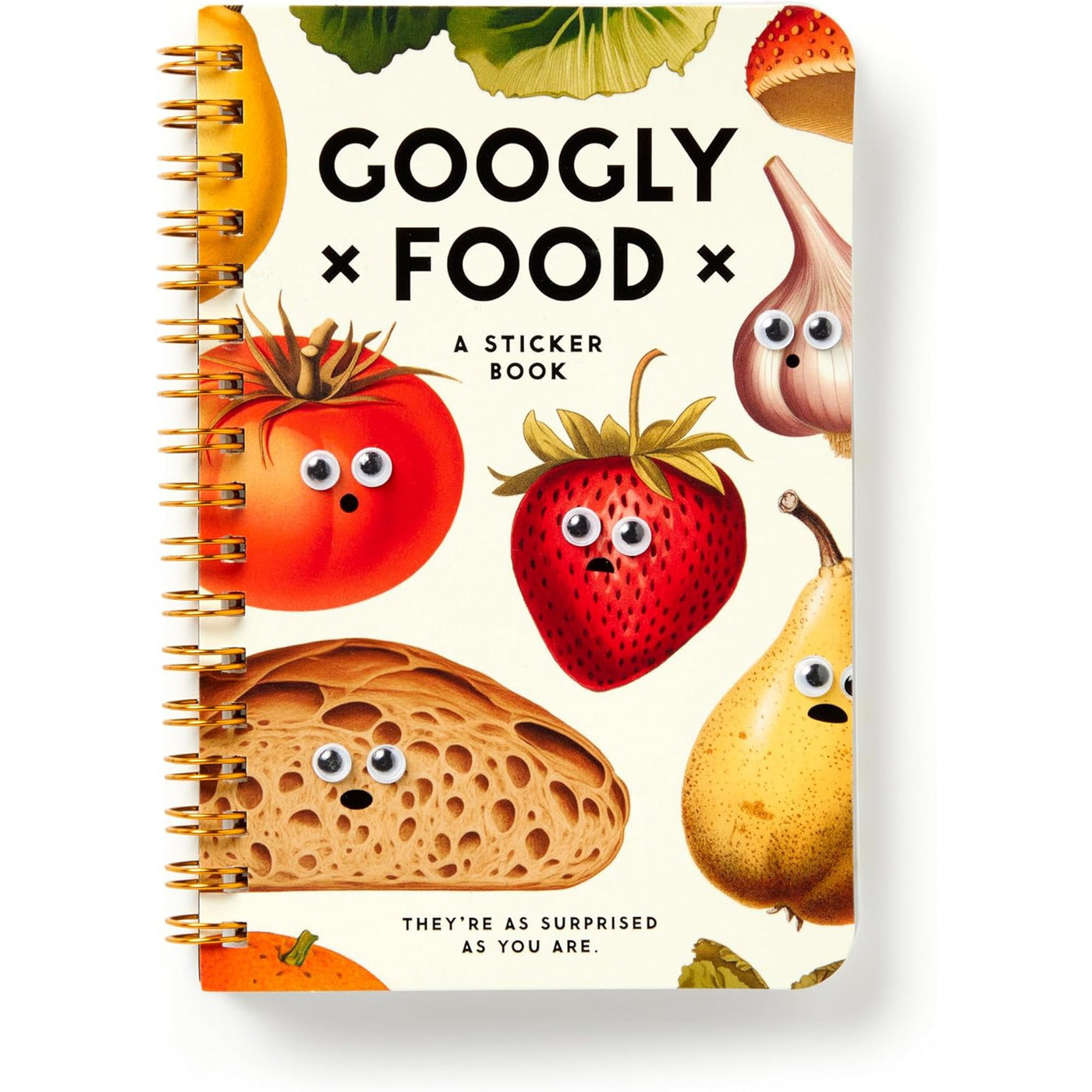 Googly Food Sticker Book