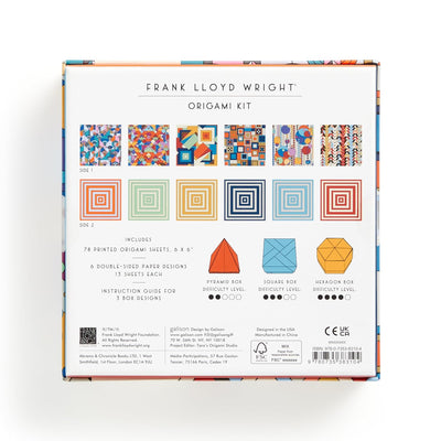 Frank Loyd Wright Origami Kit