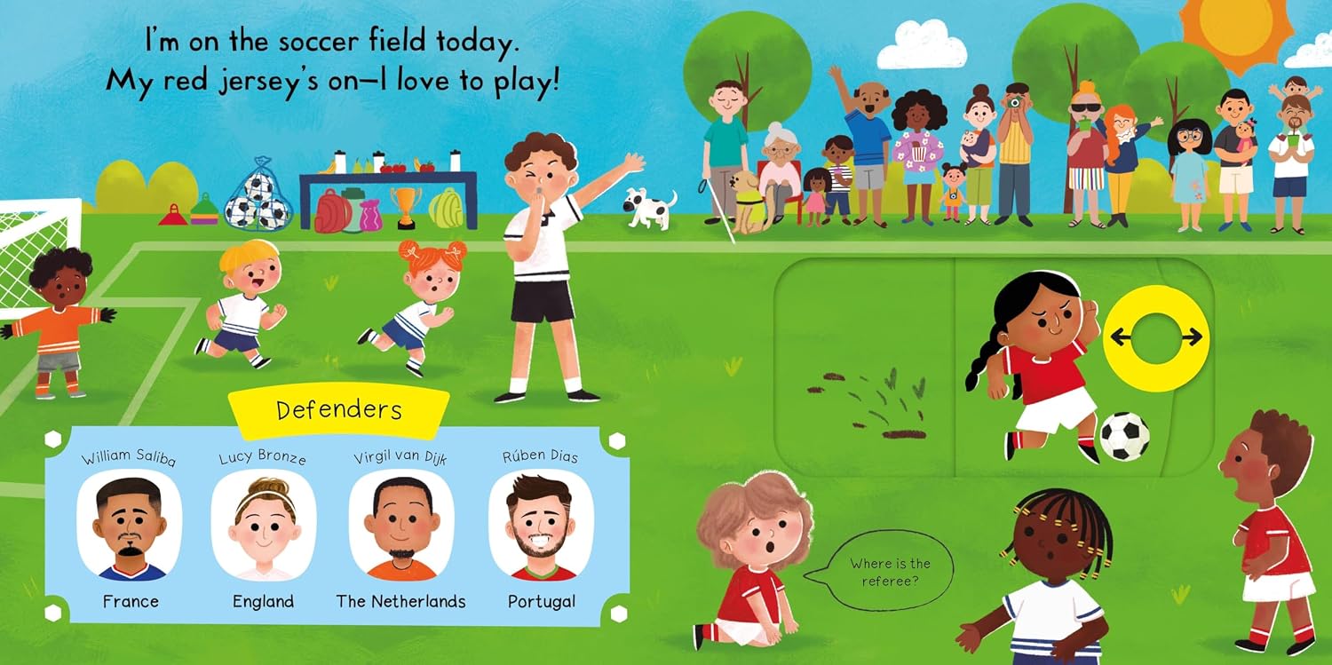 I Love Soccer: A Push, Pull, Slide Book