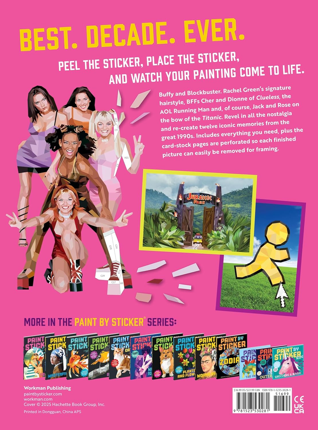 Paint by Sticker: 90's