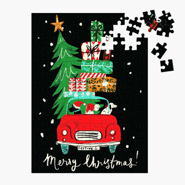 Car 130-Piece Mini Puzzle Ornament