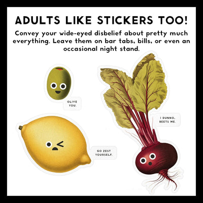 Googly Food Sticker Book