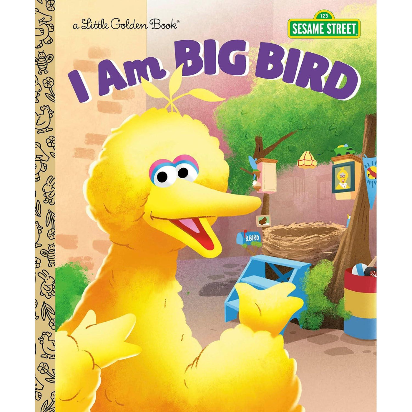 Little Golden Book: I Am Big Bird