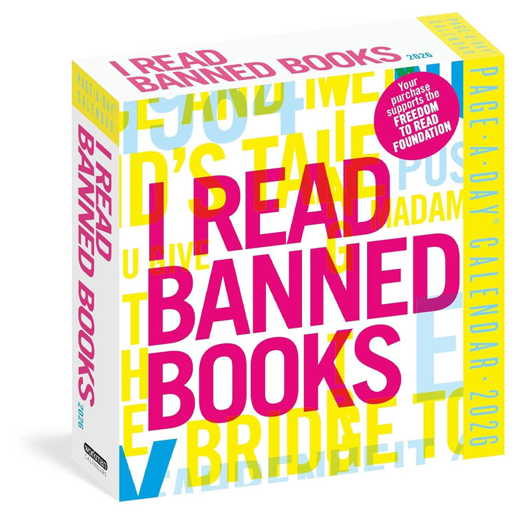 Page-A-Day Calendar 2026: I Read Banned Books