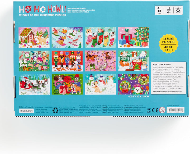 Ho Ho Howl!- 12 Days Of Puzzles Advent Calendar