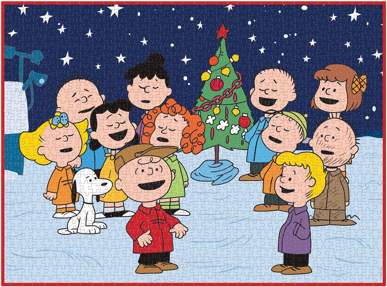 Peanuts Christmas 1000 Piece Puzzle