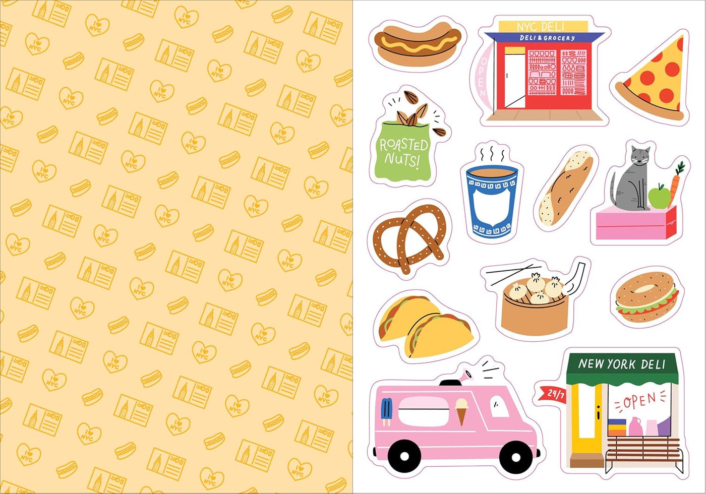 I Love New York City Sticker Book