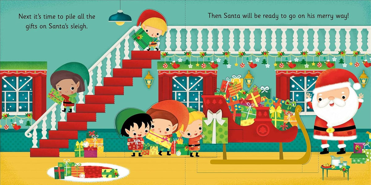 Let's Help Santa! Pop-Up Book