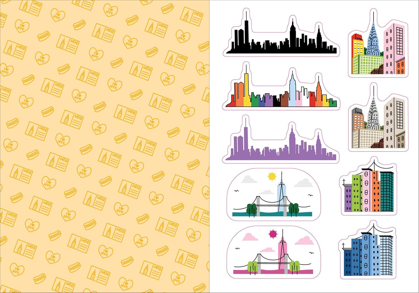 I Love New York City Sticker Book