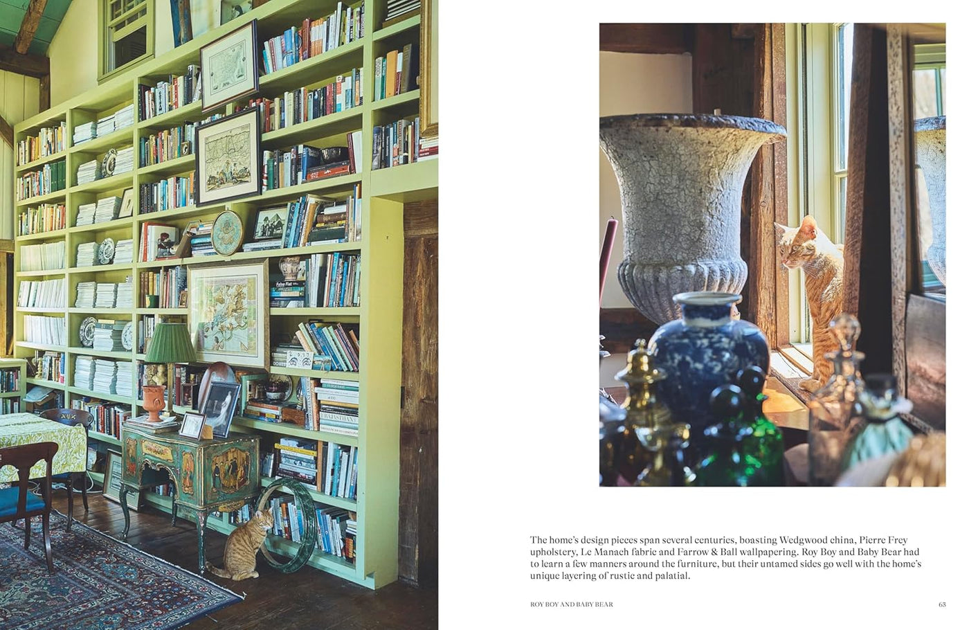 House Cat: Inspirational Interiors And The Elegant Felines Who Call Them Home