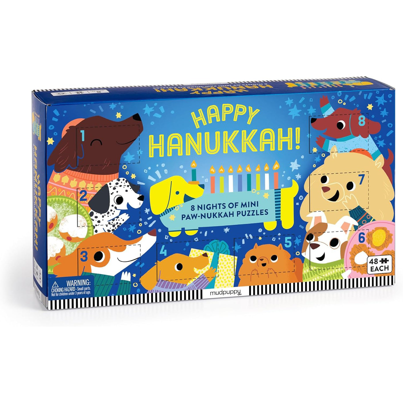 Happy Hanukkah!- 8 Days Of Puzzles Calendar