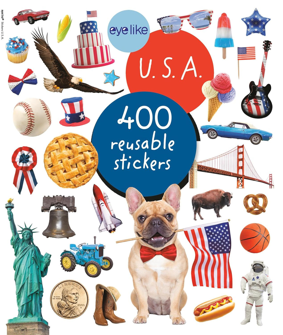Eyelike Stickers: U.S.A.