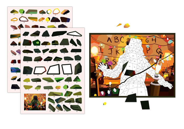 Stranger Things The Official Color-With-Stickers Book