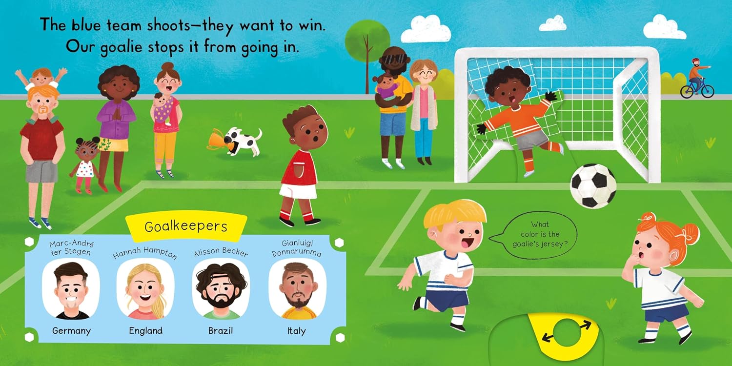 I Love Soccer: A Push, Pull, Slide Book
