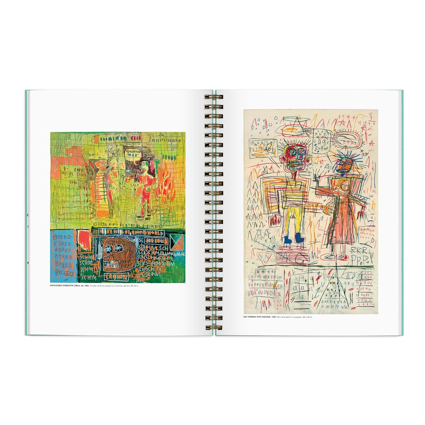 Jean-Michel Basquiat Inspirational Sketchbook