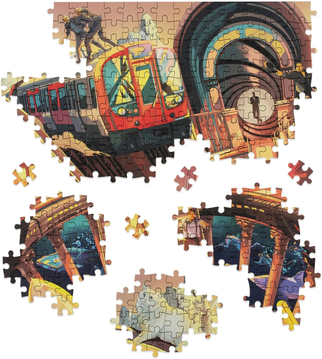 The World of James Bond 1000 Piece Puzzle
