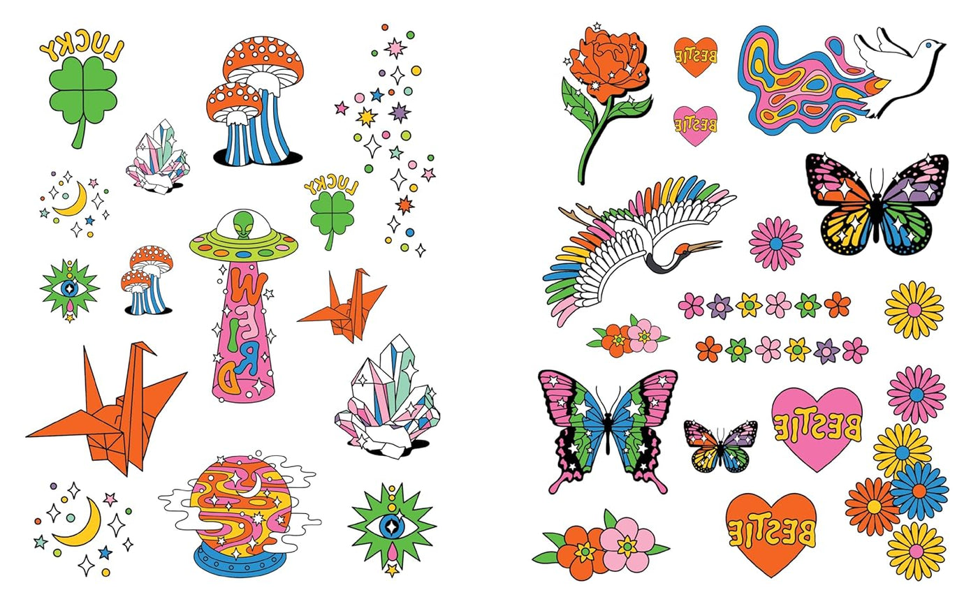 Feel Good Ink: The Happy Little Book Of Temporary Tattoos