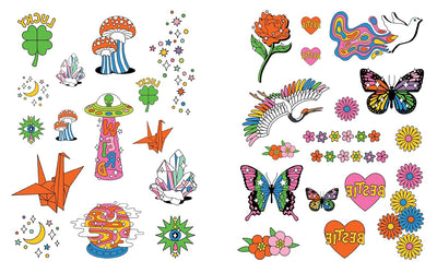 Feel Good Ink: The Happy Little Book Of Temporary Tattoos