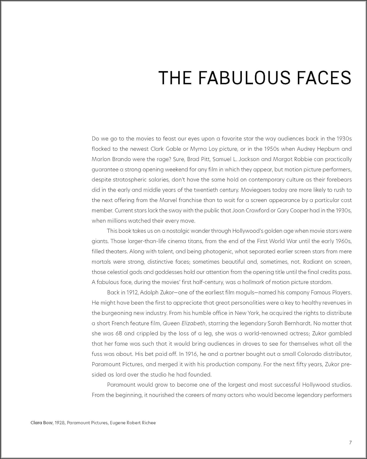 Fabulous Faces Of Classic Hollywood