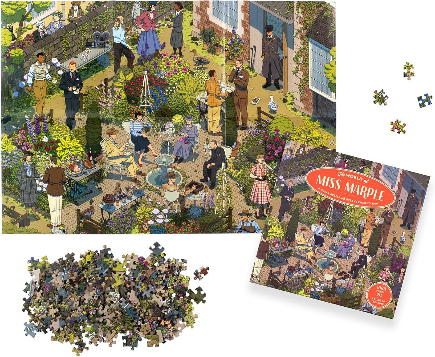 The World Of Miss Marple 1000 Piece Puzzle