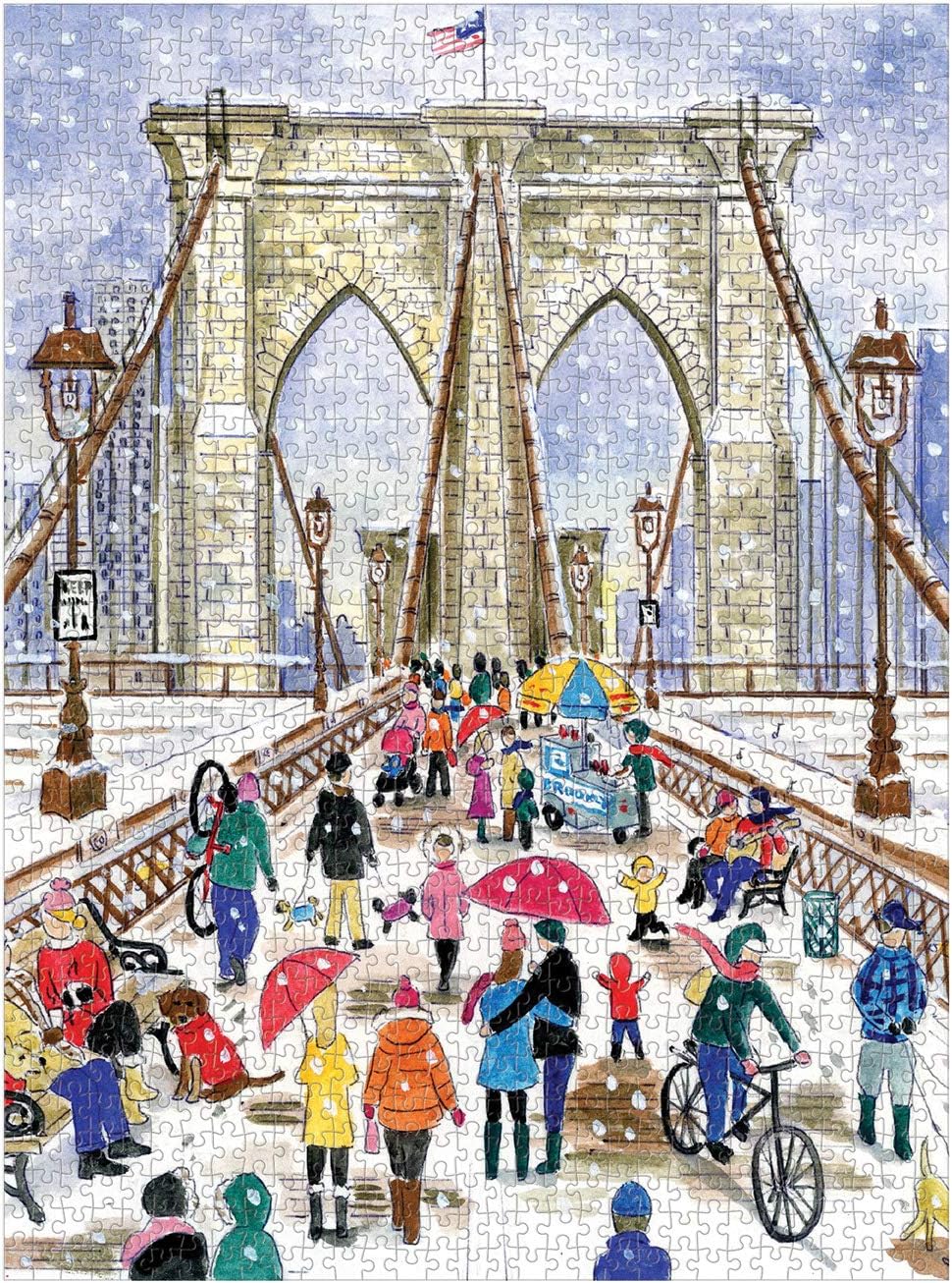 Michael Storrings Brooklyn Bridge 1000 Piece Puzzle