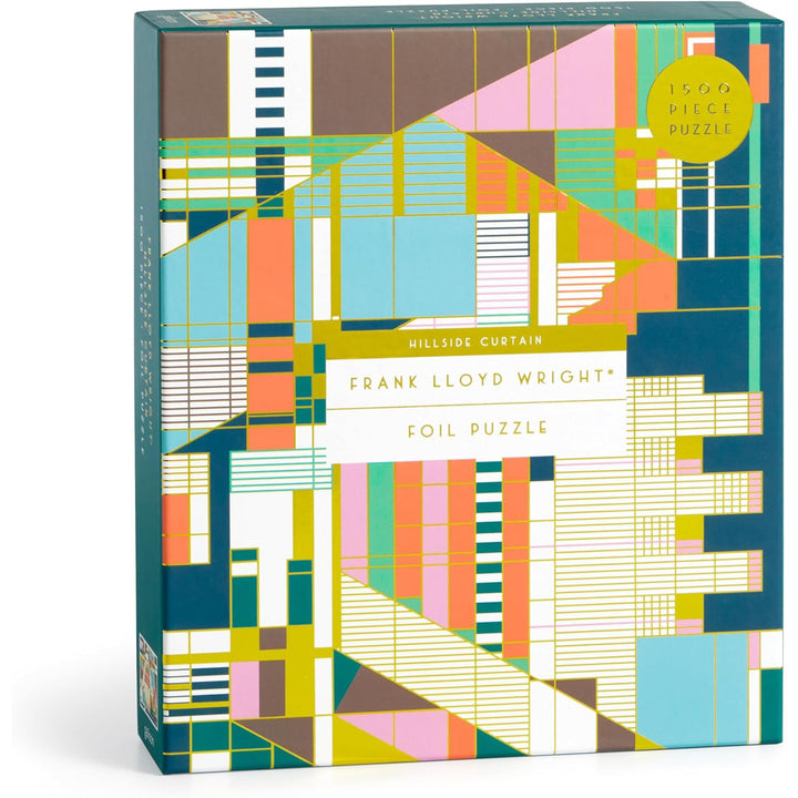 Frank Loyd Wright Hillside Curtain 1500 Piece Puzzle