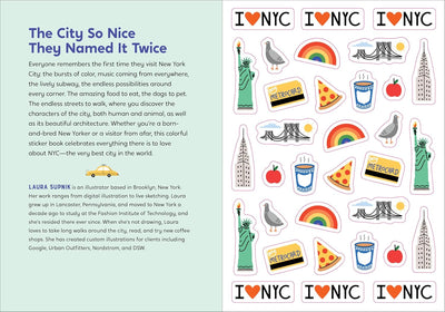 I Love New York City Sticker Book