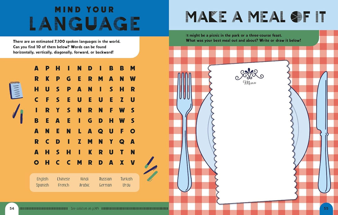 The Games On The Go Activity Book